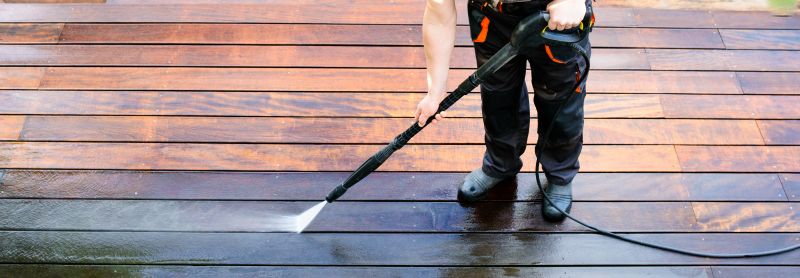 Deck and Patio Powerwashing